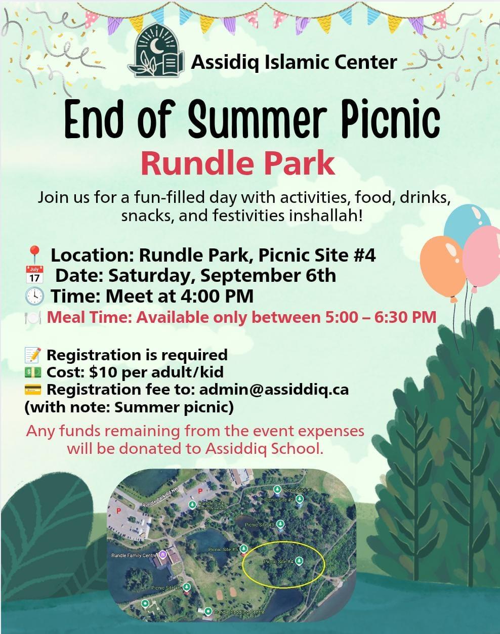 End of Summer Picnic